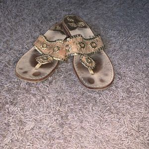 Jack Rogers- Jacks Flat Sandal WORN